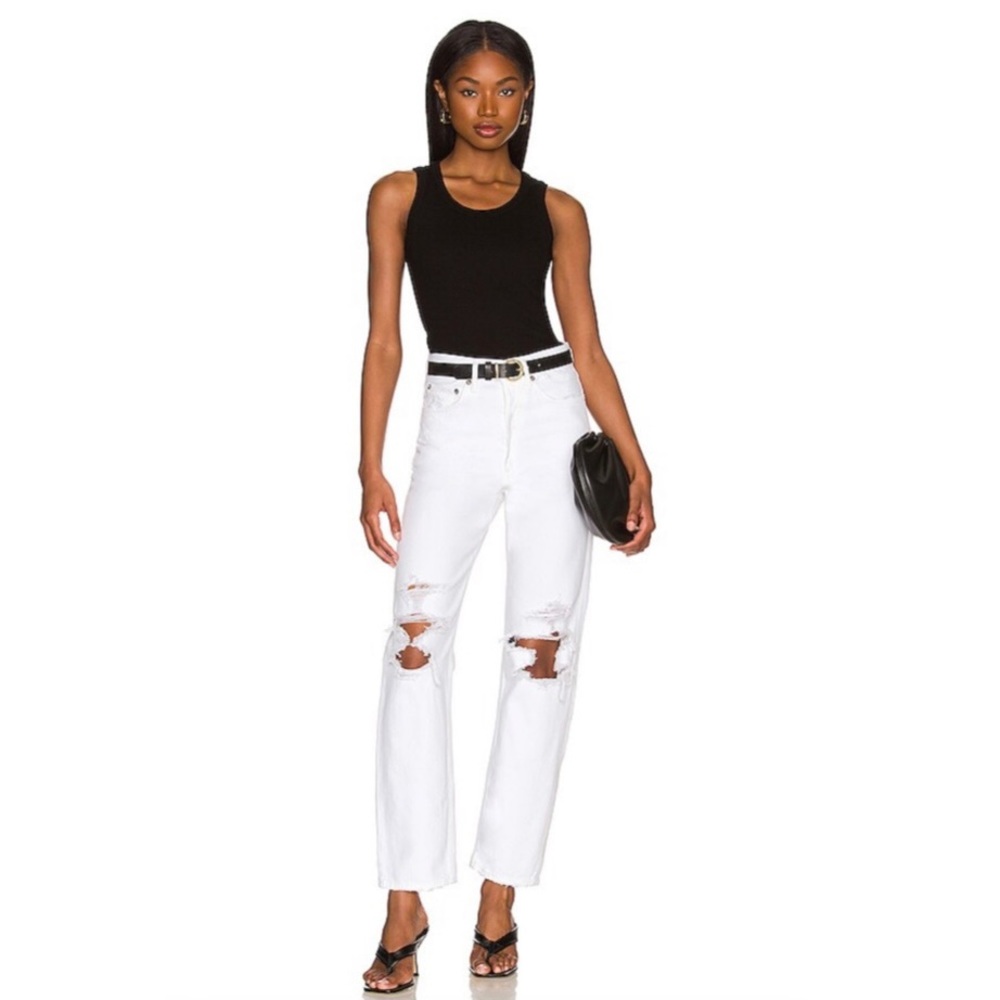 NEW AGOLDE 90's Mid Rise Loose Jeans Vanish